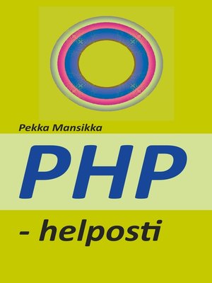 cover image of PHP--helposti